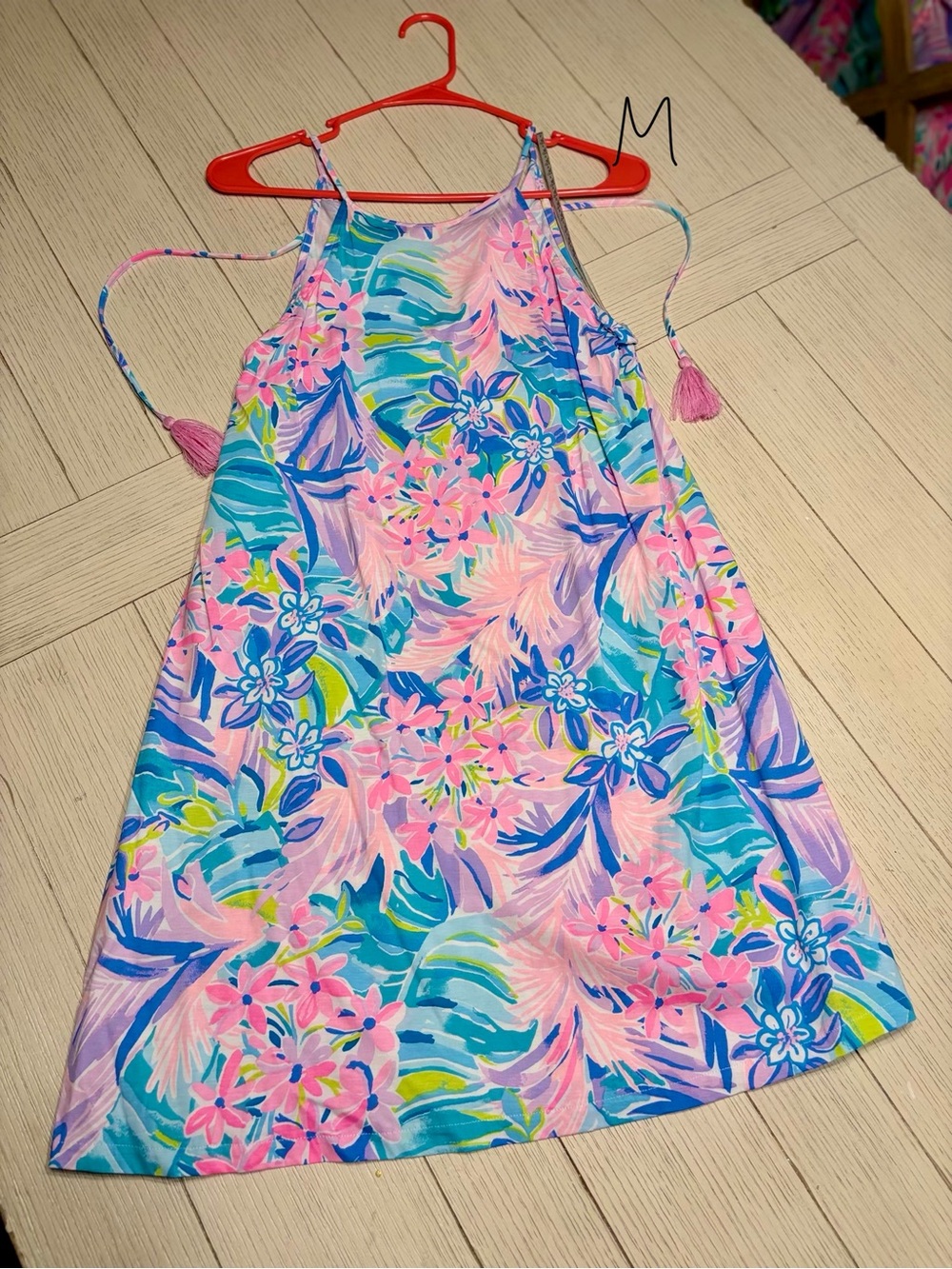 Lilly Pulitzer It Was All a Dream - Pink Blue Green Floral Shift Dress